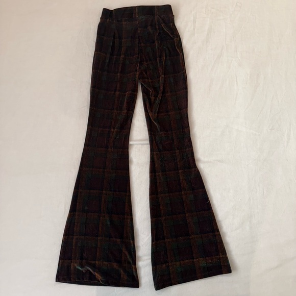 Zara Plaid Wide Leg Pants - Picture 2 of 4